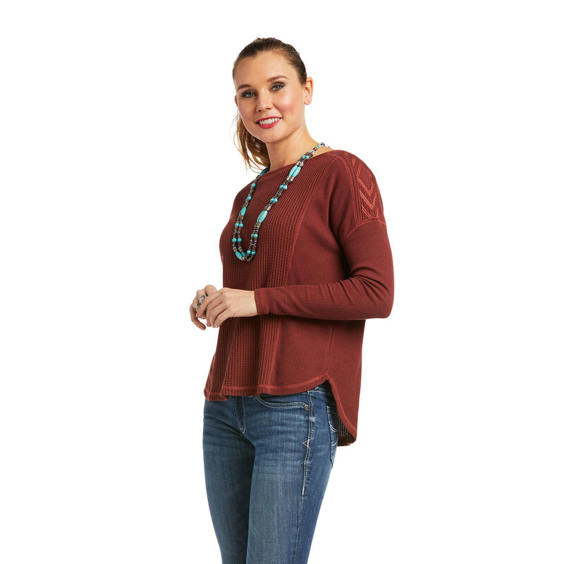 Blusas Ariat Everyday Marrones Mujer - Chile 296-FICODV